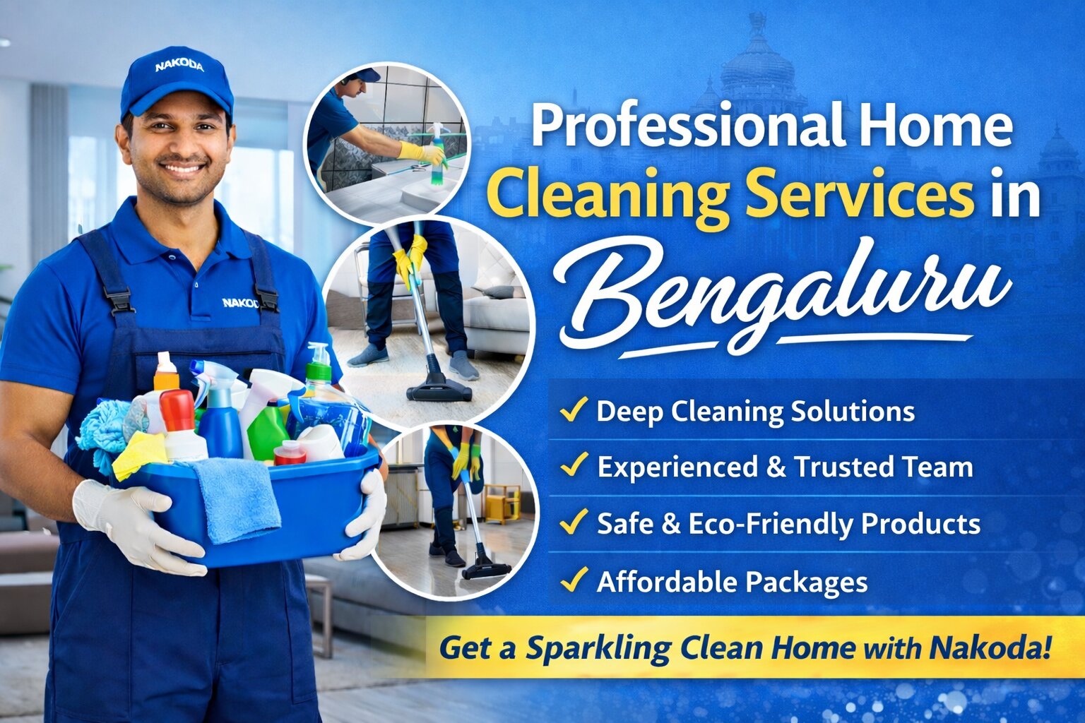Deep Home Cleaning Services in Bangalore You Can Trust