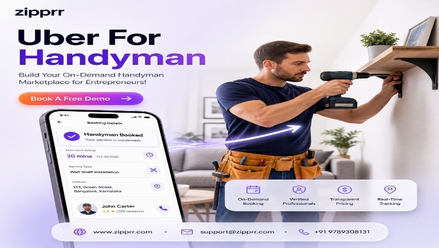 Uber for Handyman - Launch Your On-Demand Handyman Service App