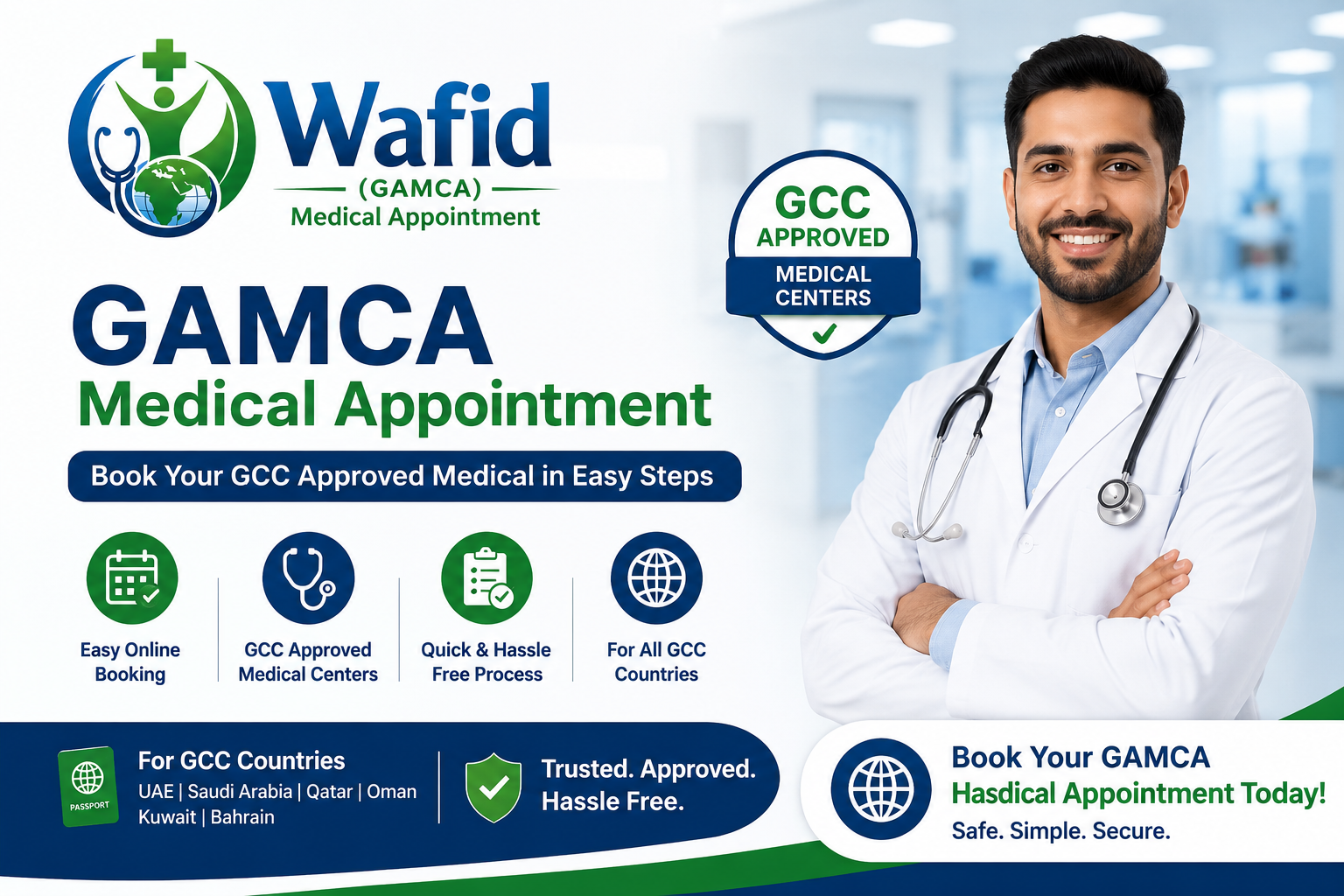 GCC Approved - GAMCA Medical Appointment in Hyderabad