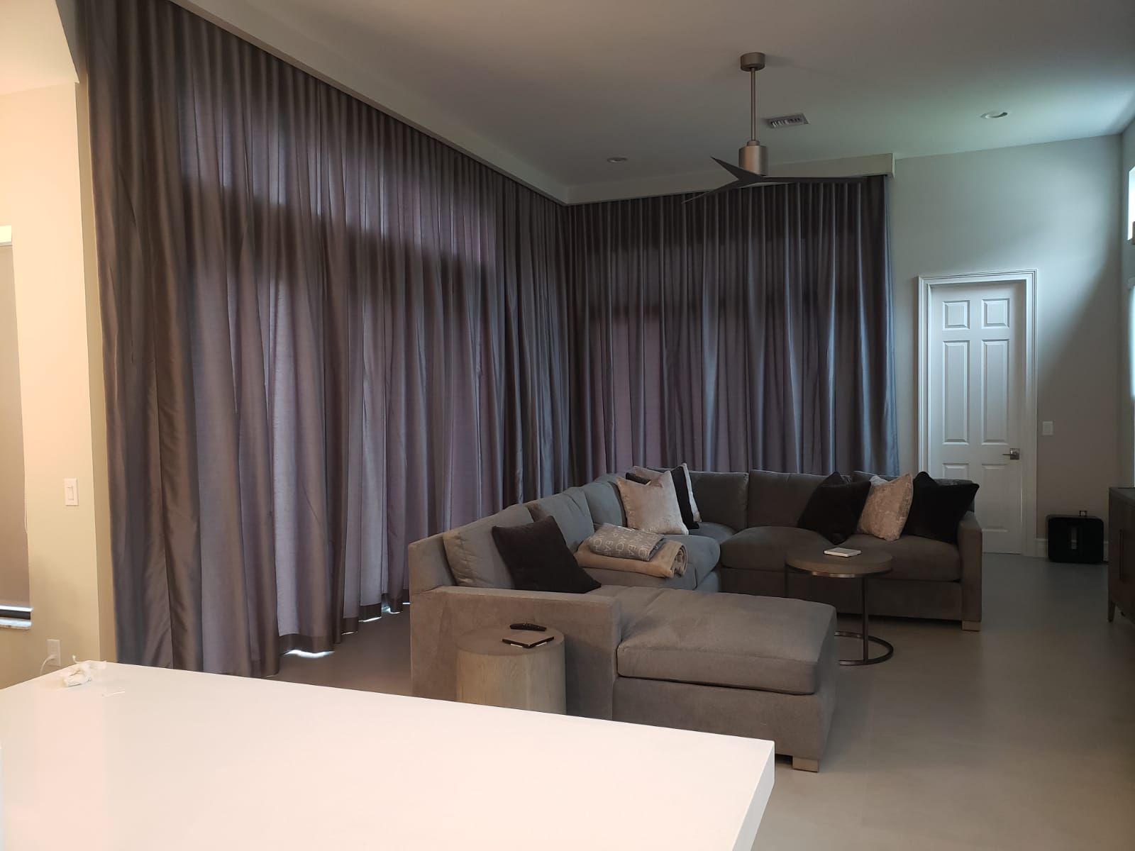 Curtains for Window with Blinds